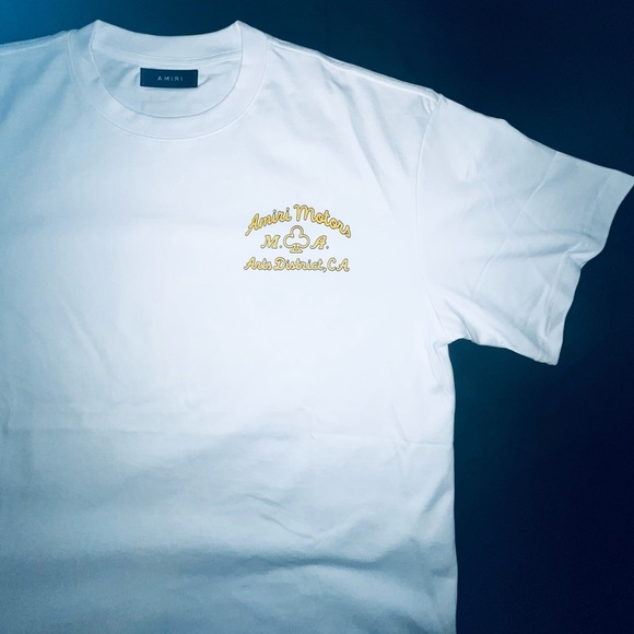 Men’s XL Amiri MOTORS Short Sleeve T-Shirt - Picture 4 of 7